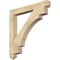 Ekena Millwork Merced Arts & Crafts Rough Sawn Bracket, Douglas Fir, 4"W x 36"D x 36"H BKT04X36X36MRC03RDF - alternate 1